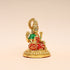 Gold plated Goddess Laxmi Idol